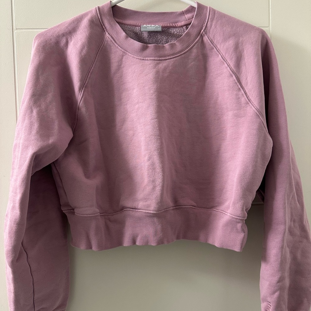TNA Mauve Cozy Fleece Top (33)